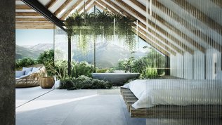 白ひげ Grand Cave ivory LAP Płytki gresowe uniwersalne 598x598